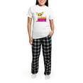 thumbnail image 5 of CafePress - Chihuahua Mom Women's Light Pajamas - Women's Short Sleeve Print T-Shirt and Pants Light Cotton Pajama Set, 5 of 7