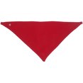 thumbnail image 3 of Babybugz - Babero Bandana liso para bebes (Blanco/Rojo), 3 of 3