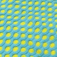 thumbnail image 4 of Wrapables® Dottie Infinity Acrylic Knit Scarf Circle Scarf, Sky Blue/Yellow, 4 of 6