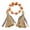 E, variant on OAVQHLG3B Fall Wood Bead Garland Halloween Pumpkin Leaves Wooden Bead Tassels Ornament Thanksgiving Harvest Farmhouse Wooden Bead Tiered Tray Prayer Hanging Decorations
