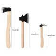 thumbnail image 2 of Outils de Ferme Miniatures 1/12 Poignée en Bois Modèle en Métal pour Accessoires de Maison de Poupée, 2 of 9