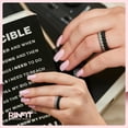 thumbnail image 2 of Rinfit Silicone Rings for Women - Thin & Stackable Rubber Bands for Sports & Yoga, 2 of 6
