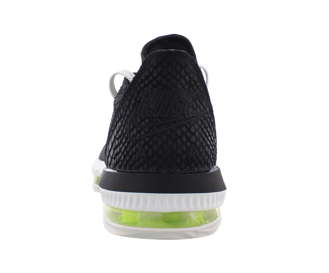 Men's Nike Lebron XVI Low Black/Summit White-Volt (CI2668 004) - 8 - image 3 of 3