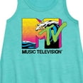 thumbnail image 2 of MTV Logo - Ocean Wave - Toddler and Youth Girls A-line Dress, 2 of 4