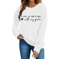 thumbnail image 6 of Ounisa Love Heart Graphic Sweatshirt for Women Floral Printed Vintage Long Sleeves Shirt Crewneck Hoodie Loose Pullovers Tops, 6 of 6