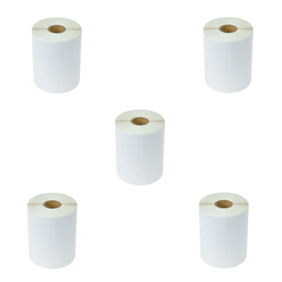 GREENCYCLE Compatible for Dymo 1744907 Address Shipping Postal Extra Large Label for LabelWriter 4XL Printer BPA Free, 4" x 6"(104mm x 158mm), 220 Labels per Roll (5 Roll, White)