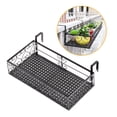thumbnail image 4 of Jardinera Soporte para estante Percha para ropa Balcón Jardín M colgante Soporte de almacenaento para interiores y exteriores Los 50x20x12cm Baoblaze estante colgante de maceta, 4 of 8