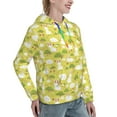 thumbnail image 6 of Daiia Easter Bunny Pattern Women's Fashion Hoodies & Sweatshirts with Kangaroo Pocket Hooded Sweatshirt with Eye-catching Drawstrings-Small, 6 of 7