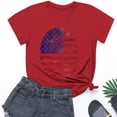 thumbnail image 2 of Ugoldhm Boys' 4th of July Graphic T-Shirts Cotton Short Sleeve Tees Casual Summer Holiday Celebration Tops Size 3-9, 2 of 9