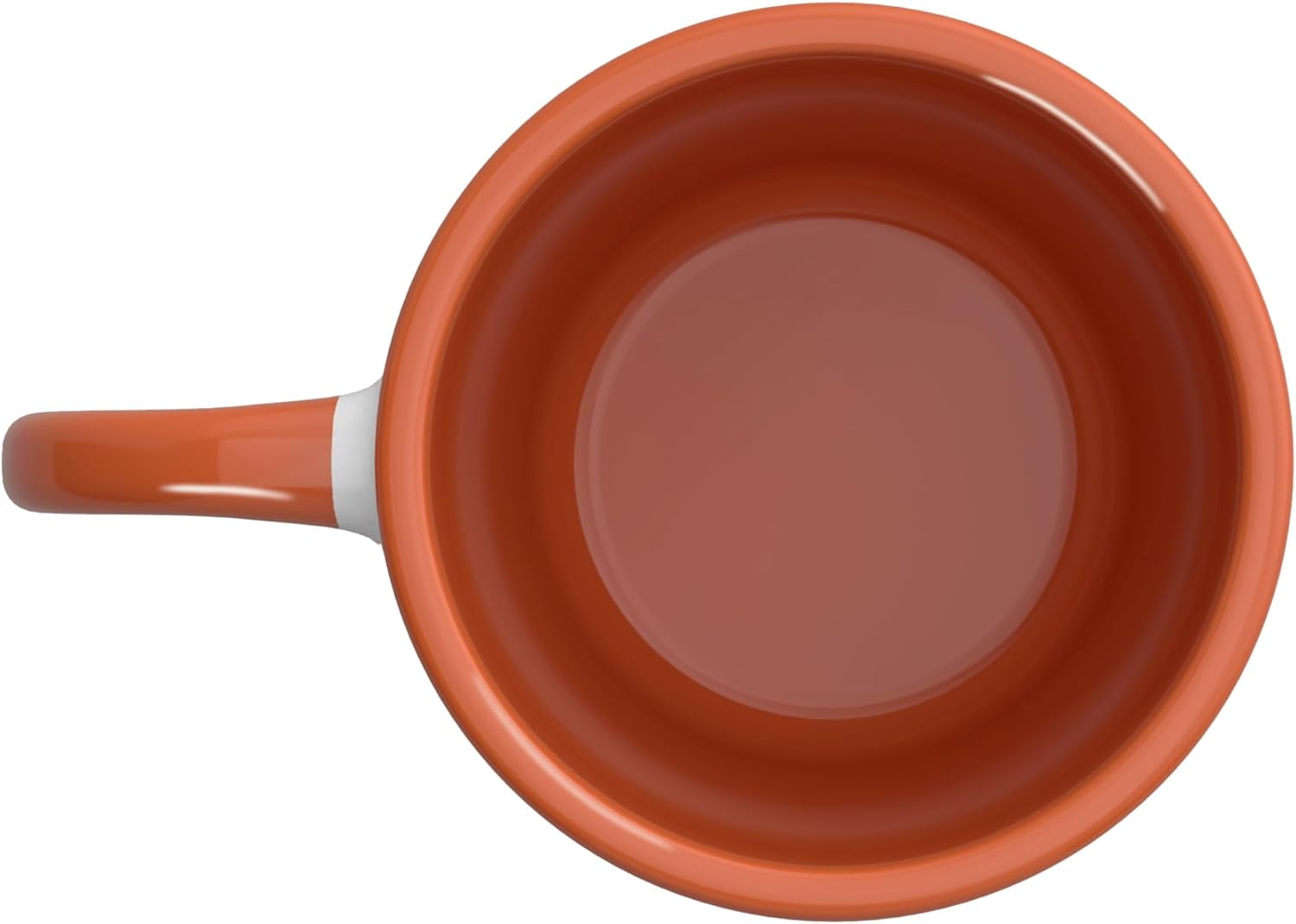 JJEAN-Artist Paint Palette And Brushes I Art I Artist Ceramic Mug, Orange/White