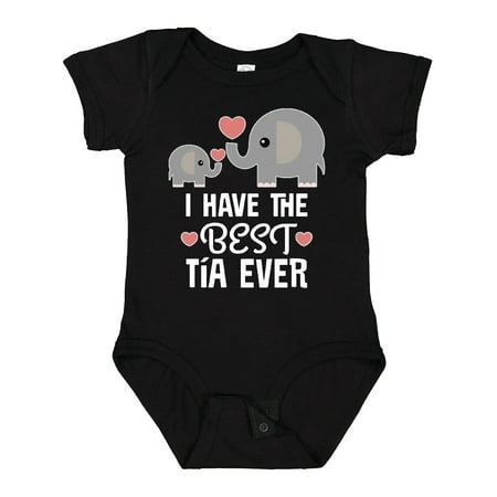 

Inktastic Best Tia Ever Niece Nephew Gift Baby Boy or Baby Girl Bodysuit
