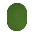 thumbnail image 1 of Furnish My Place Grass Rug - 4 Ft. x 6 Ft., Oval, Green, Accent Rug for Patio, Garden, Hallway, Living Room, 1 of 1