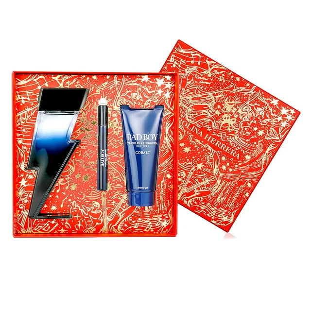 Set de regalo Carolina Herrera Bad Boy Cobalt Eau De Parfum 100 ml