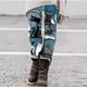 thumbnail image 1 of Puntoco Mujer Moda Casual Impreso Leggings Ajustados Cintura Alta Pantalones Largos Puntoco Puntoco-7273, 1 of 5