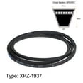 thumbnail image 2 of Uxcell XPZ1937 V-Belts Drive Belt 1937mm Pitch Length Rubber for Power Transmission, 2 of 6