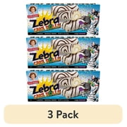 (3 pack) Little Debbie Zebra Cake Rolls, 13.1 oz (6 count)