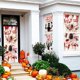 thumbnail image 5 of Big Removable Happy Halloween Stickers Blood Hands Halloween Decorations for Home Bathroom Toilet Horror Windows Wall Stickers, 5 of 5