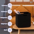thumbnail image 4 of Organizador de almacenamiento Storage Cubes OIAHOMY, 33 x 33 cm, negro, paquete de 2, 4 of 7