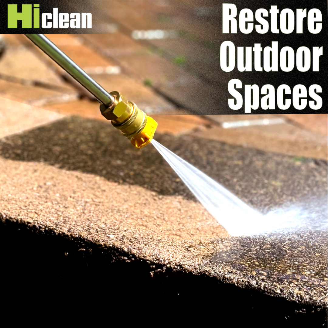 Hiclean Premium Electric Pressure Washer, 2100 PSI, Compact Power Washer for Car Detailing and Outdoor Cleaning, ETL Safety Certified