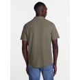 thumbnail image 3 of George Men's Waffle Knit Shirt with Short Sleeves, Sizes S-5XB, 3 of 5