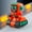 Rouge, variante sur Fesfesfes Jouets Robot, Jouets pour Enfants Robot RC Rechargeable, Jouet Télécommandé avec Démonstration Automatique, Tête et Bras Flexibles, Mouvements de Danse, Musique, Yeux DEL Brillants, pour Filles Garçons Rouge