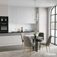 thumbnail image 3 of Hunter - Sacha 4-light Brushed Nickel, Medium Size Pendant Light, Dimmable, Modern Style, Urn Shaped, for Bedrooms, Dining, Living Rooms - 19319, 3 of 10