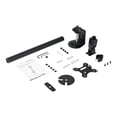 thumbnail image 2 of StarTech.com Single Monitor Desk Mount, Single Screen Heavy Duty Pole Mount for up to 8kg VESA Compatible Displays, Ergonomic Height Adjustable Monitor Arm Mount, Desk Clamp/Grommet - Small Footprint Design (ARMPIVOTV2) - Mounting kit (desk clamp mount, pole clamp, pole, grommet plate, washers, cable management clip) - for monitor - plastic, steel - black - screen size: 13"-32" - C-clamp, grommet, desk-mountable, 2 of 5