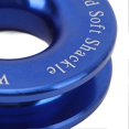 thumbnail image 3 of Winch Snatch Recovery Ring Aluminum Alloy 17637lbs Winch Snatch Block Pulley Towing Ring for ATV UTV SUV Truck, 3 of 4