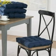 thumbnail image 2 of HT Textured Navy Chairpad, 2 of 4