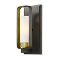 thumbnail image 4 of Z-Lite Aideen 1-Light Wall Sconce, Brushed Nickel, 4 of 5