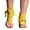 Yellow, variant on Sandals for Women Dressy Summer Thong Flip Flops Western Cowboy Walking Ankle Flats Shoes