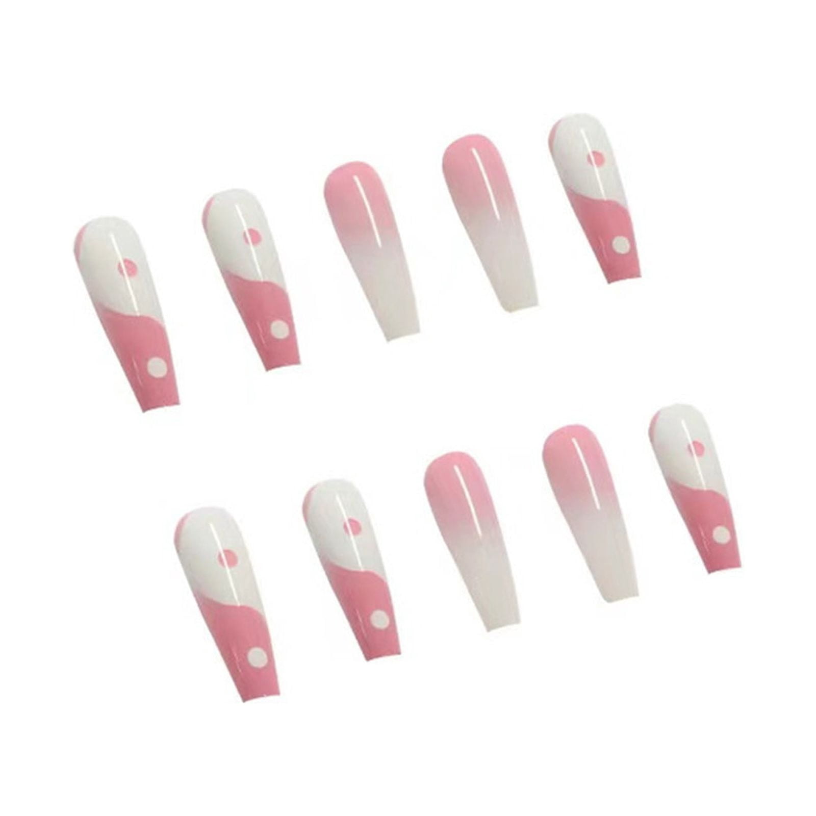 Nails Clear Silicone Stamper Oval on Nails False Toe Nail Tips Acrylic Nails Coffin Tips on Nails Coffin Long Gel Fingernail Tips for Acrylic Coffin Nails Full Cover Medium Length Nail
