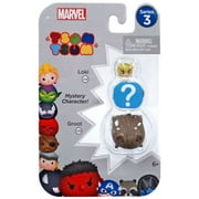 Marvel Tsum Tsum Series 3 Loki & Groot Mini Figures, 3 Pack