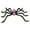 Black, variant on ODOMY Giant Spider and Fake Large Hairy Spider Props Scary Halloween Decoration