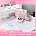 thumbnail image 2 of Tocadiscos inalámbrico multifunción vintage Kawaii Sanrio Kuromi Melody Creativity, altavoz de vinilo con Bluetooth, regalos de cumpleaños para niñas, 2 of 5
