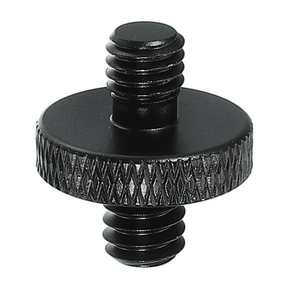 Uxcell Tripod Screw Adapter 1/4" Male to M6 Male, Tripod Nut Connectors Camera Mount Screw Camera Double Head Converter