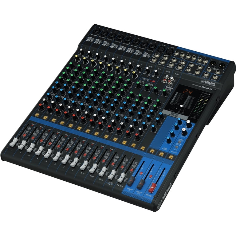 Yamaha MG16X CV 16 CHANNEL MIXER WITH SPX EFFECTS - Walmart.com