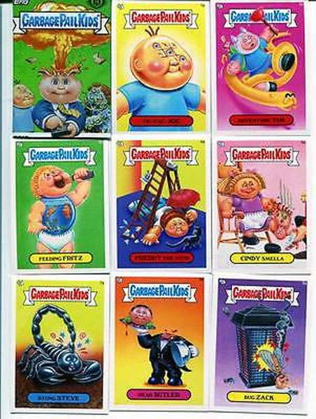 your choice of 3 Garbage Pail Kids 2014 Series 1 #'s 21-30 a's and b's 