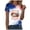 Wine, variant on idosla USA Flag Tee Shirt for Women 4th of July Memorial Day Gift T Shirt Casual Short Sleeve American Proud T-Shirt Tops (Wine, XL)