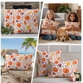 thumbnail image 5 of Fall Outdoor Waterproof Pillow Covers, Thanksgiving Pumpkin Orange Country Maple Leaves Decorative Square Throw Pillowcase Sofa Cushion Sham for Patio/Couch/Chair, 20"x20" 2 Pack, 5 of 8