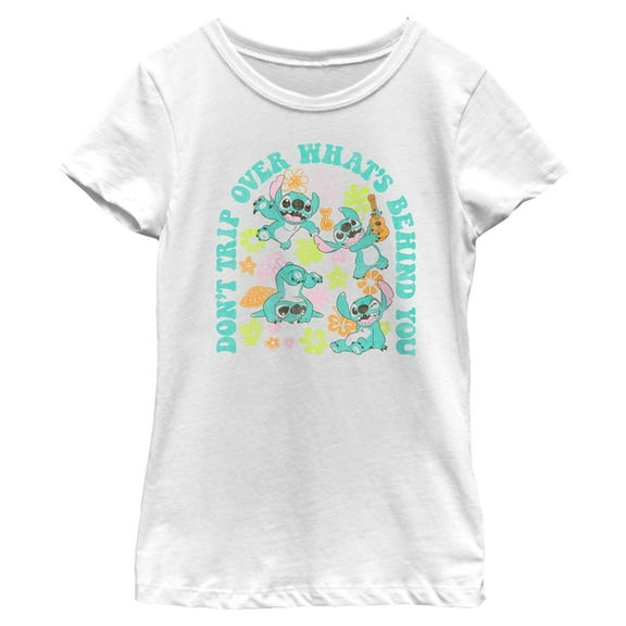 Girls Lilo & Stitch Don't Trip Alien T Shirt