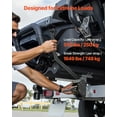 thumbnail image 3 of Motorcycle Tie Down Kit with S Hook 1649 lbs Break Strength 550 lbs Working Load for Trailers Boats Snowmobiles, 3 of 6