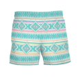 thumbnail image 2 of Pantalones cortos de natación con cintura elástica para hombre Pantalones cortos de baño Troncos Traje de baño Playa Verano Pantalones hawaianos ALight BlueXL, 2 of 3