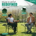 thumbnail image 4 of Sunnyfeel Camping Directors Chair, Heavy Duty,Oversized Portable Folding Chair with Side Table, Pocket for Beach, Fishing,Trip,Picnic,Lawn,Concert Outdoor Foldable Camp Chairs, 4 of 8