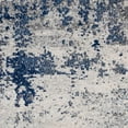 thumbnail image 3 of Mark&Day Area Rugs, 6x9 Bontebok Modern Dark Blue Marble Area Rug, White Dark Blue Carpet for Living Room, Bedroom or Kitchen (6'7" x 9'), 3 of 7
