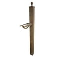 thumbnail image 5 of Outdoor Letter Holder Classic Curbside Mailbox with Springfield Mailbox Post - Copper, 5 of 7