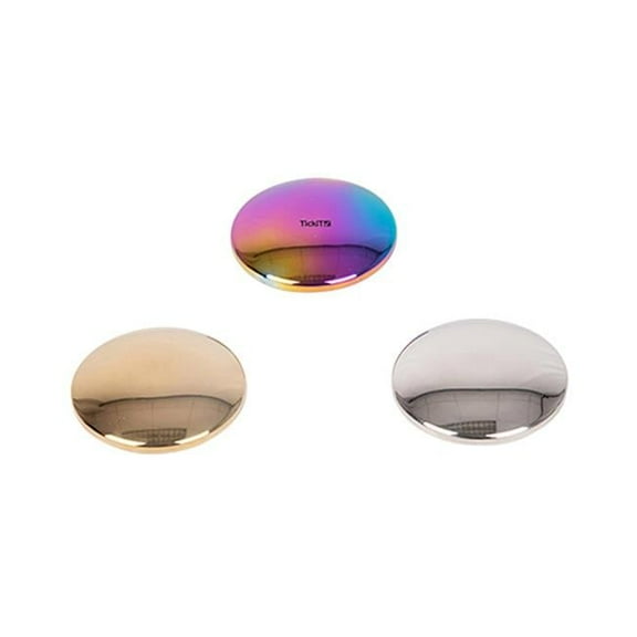 Sensory Reflectve Sound Buttons, Gold, Silver & Colorburst - Set of 3