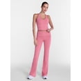 thumbnail image 3 of Athletic Works Women's ButterCore Flare Leggings with Fold Over Waist, 31" Inseam, Sizes XS-XXL, 3 of 7
