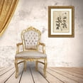 thumbnail image 3 of Grey, Jace 19x24 Gold Ornate Wood Framed with Double Matting Museum Art Print Titled - Earthy floral 1, 3 of 4