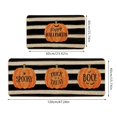 thumbnail image 2 of TIELUTT 2 Piece Non Kitchen Mat Runner Rug Set Doormat Happy Halloween Door Mats Backing Carpet Indoor Floor Mat Light Weight Throw Blanket Rugs Room Home Rug Autumn Throw Blankets Knit Throw Blanket, 2 of 5